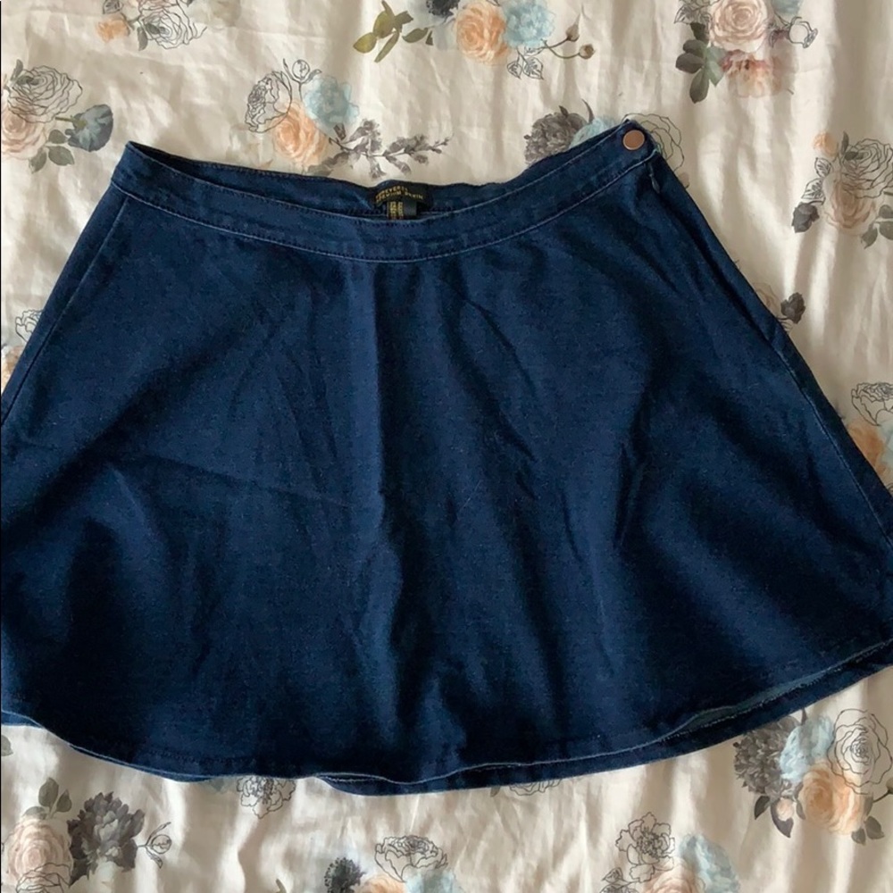 Denim Skater Skirt